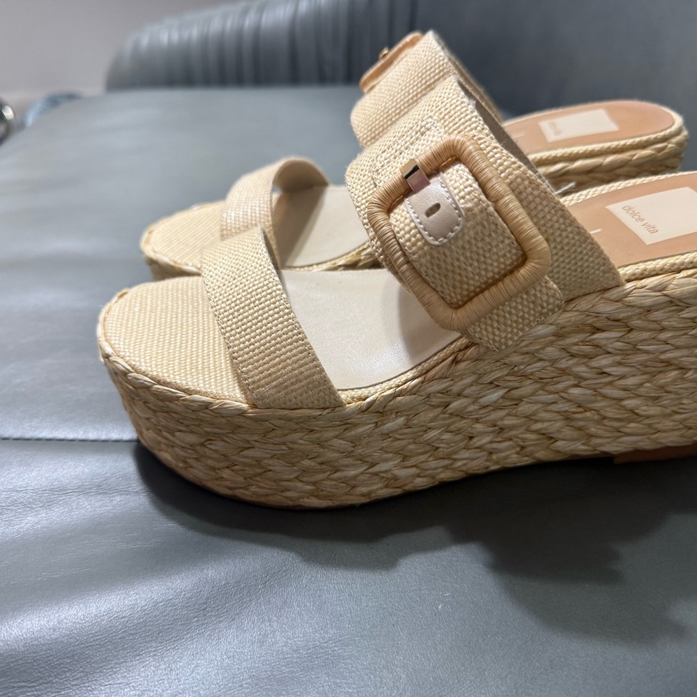 Dolce Vita Tan Wedge Sandals